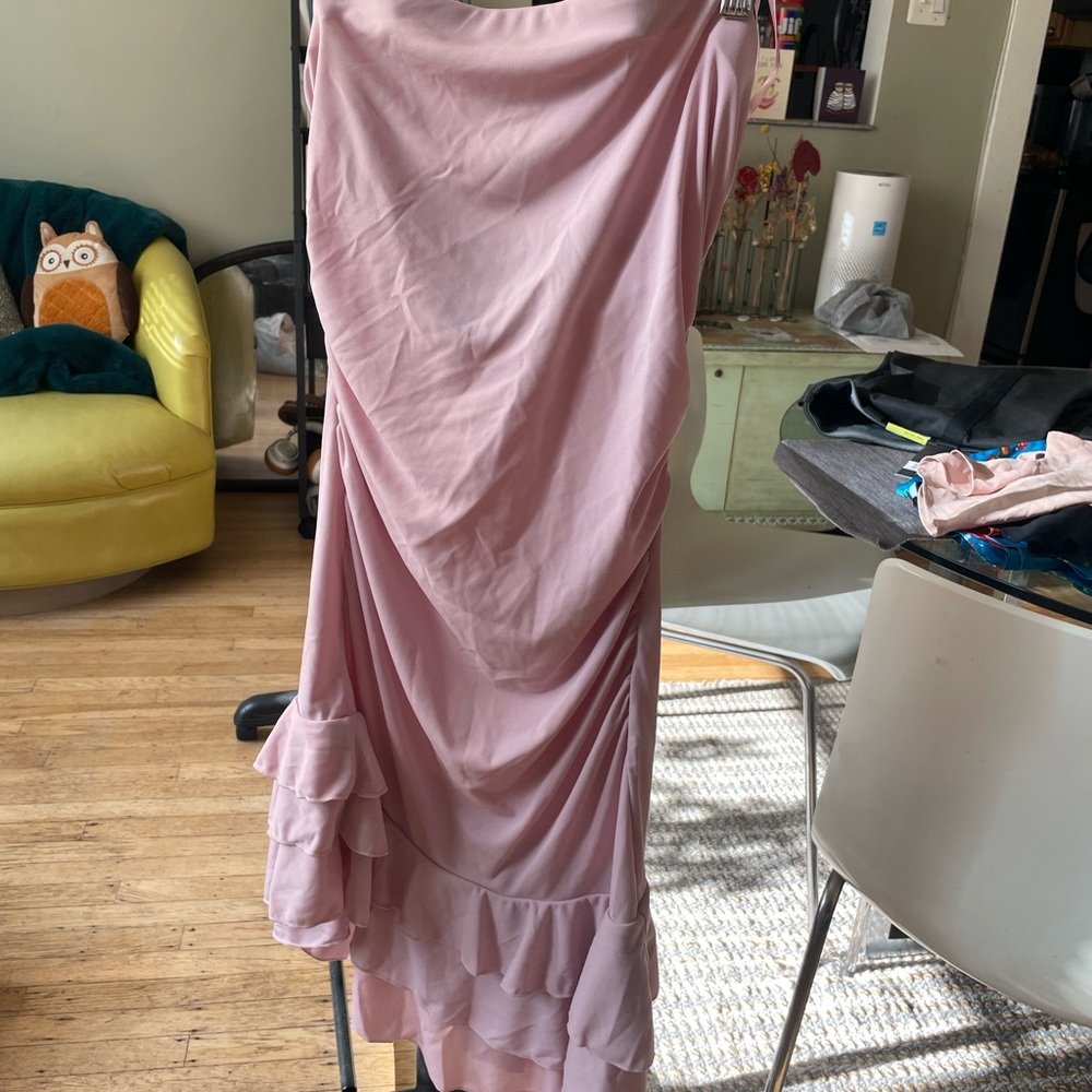 Express Pale Pink Dress Shell
